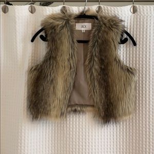Faux Fur Vest by JACK